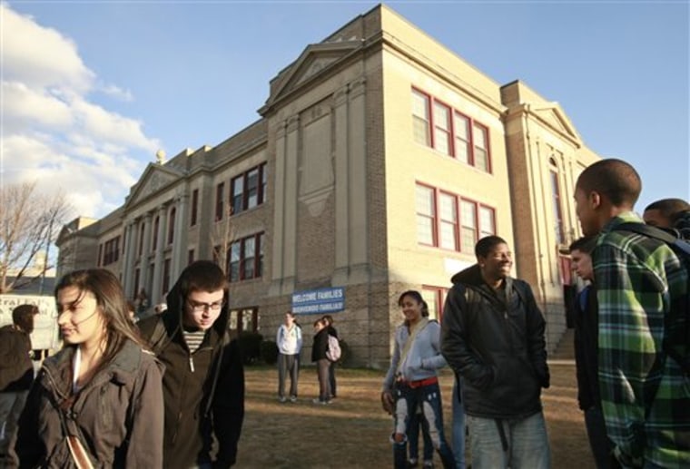 Central Falls High School, in Central Falls, R.I., became Exhibit A in a national debate on education reform when the school board in February of 2010 authorized the firing of all the teachers.